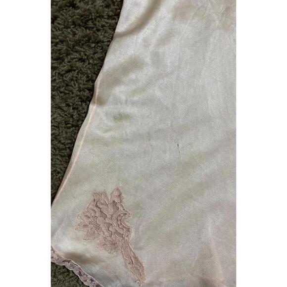 1930's Satin + Lace Romper Antique Lingerie size Small - Picture 10 of 10
